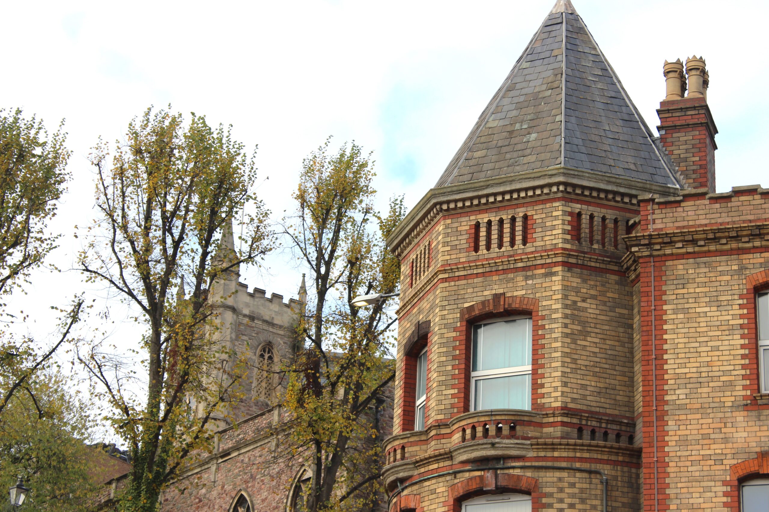 Front view from apartment at Your Apartment - Colston Street